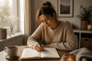 bloom40energie journaling für weniger Mental Load